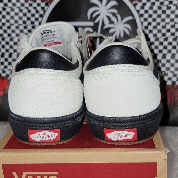 New Vans Gilbert Crockett 2 Pro Pop Cush Pearl & Black Size M 6.5 W 8 - Picture 2 of 12